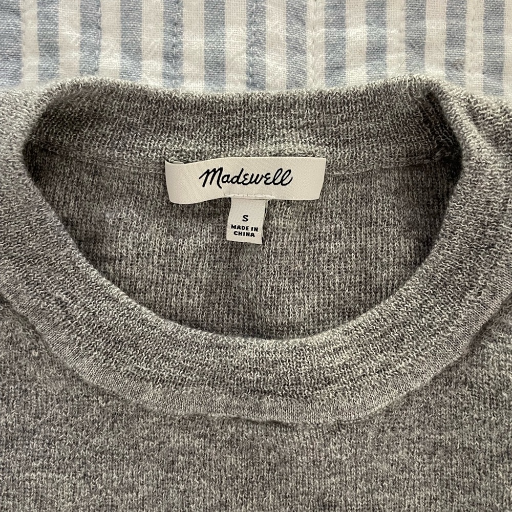 Madewell Gray Sweater